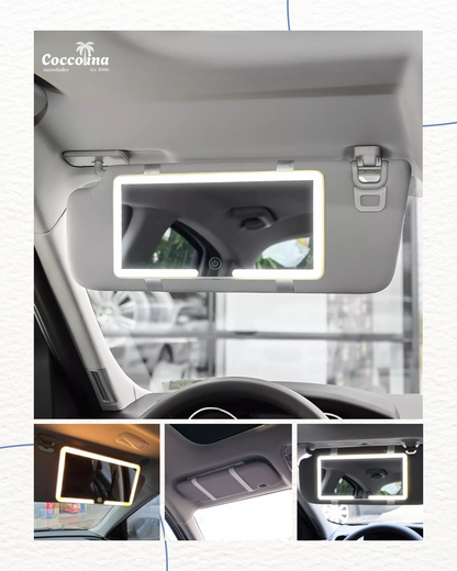 ESPEJO LED PARA AUTO - 3 niveles